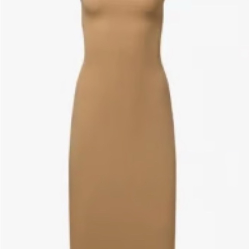 WeWoreWhat Tan Midi Dress
